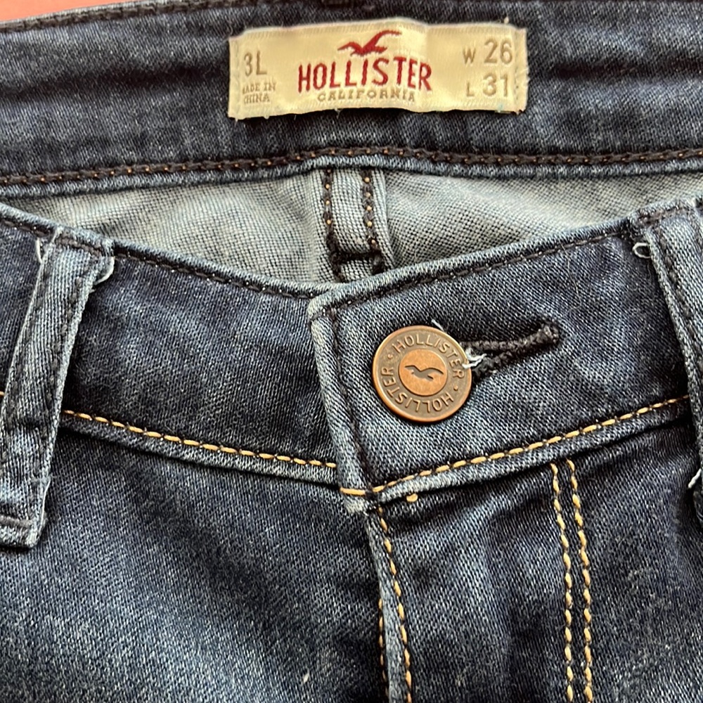 Vintage Y2K Hollister Blue Jeans Size 3L.